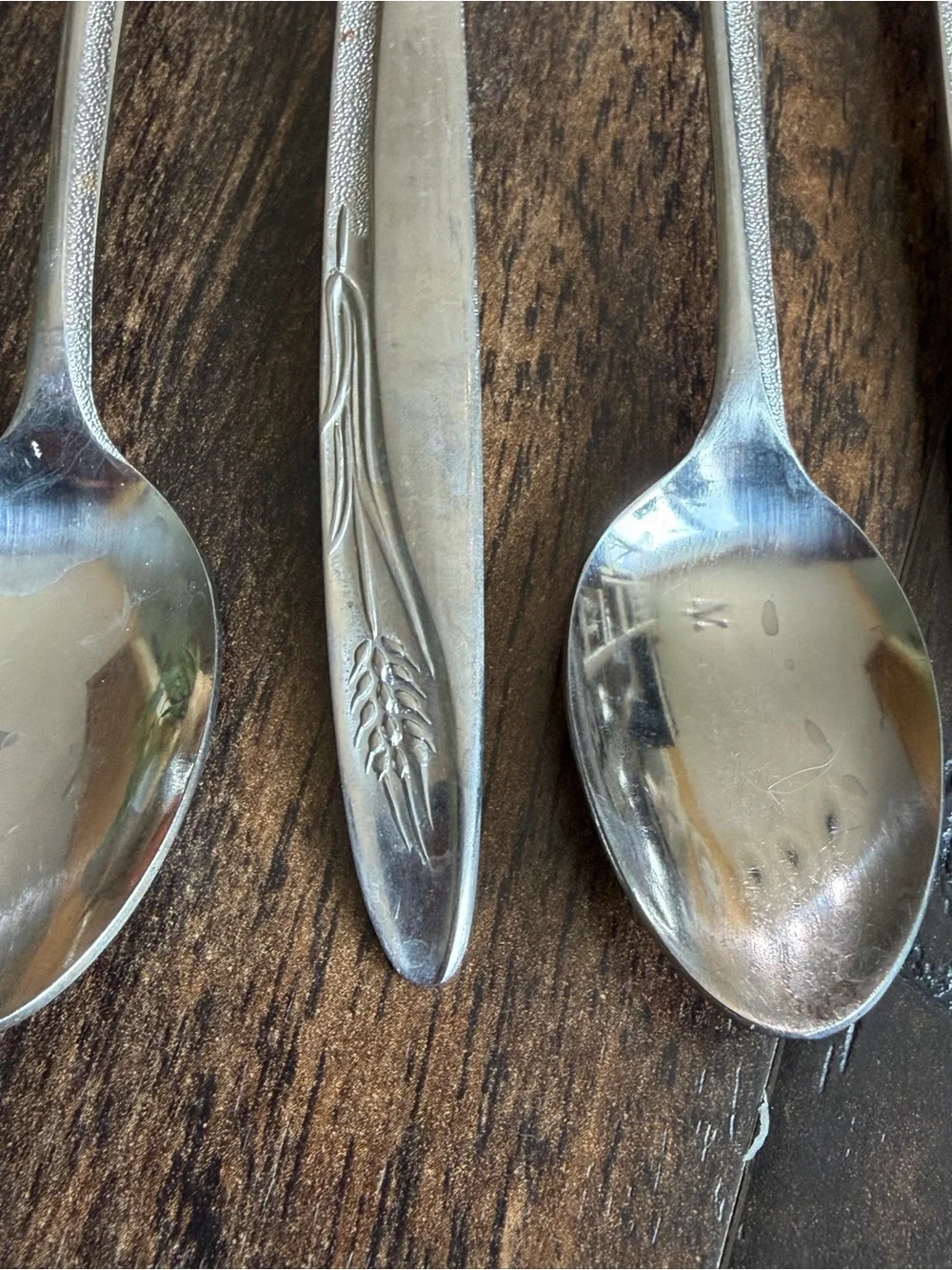 Stainless Steel Long Handle Dessert Spoons - Set of 5